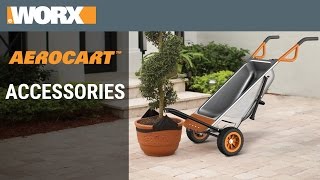 How to Use Accessories with the WORX Aerocart [upl. by Aidaas]