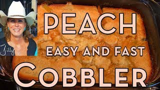 How To Make Easy Peach Cobbler  Southern Living [upl. by Nura]