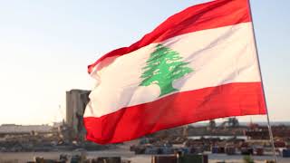 Lebanon Flag  Lebanese national anthem العلم اللبناني  النشيد الوطني اللبناني HD [upl. by Anagrom233]