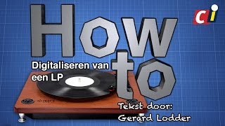 How to van LP naar mp3 [upl. by Elleval]