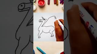 How to Draw a Realistic Horse StepbyStep  10 Tips for Drawing Horses  art viralreels [upl. by Simone]