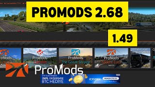 Ets 2 Promods Çıktı  149  PROMODS 268  EURO TRUCK SIMULATOR 2 [upl. by Marcile677]