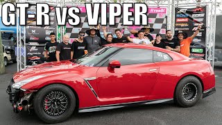 Texas Killer Nissan GTR vs Twin Turbo Vipers  FL2K 2021 Roll Race Eliminations [upl. by Hairas]