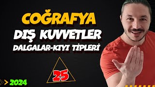 🌍DALGALAR  KIYI TİPLERİ 🔴 39 GÜNDE TYT COĞRAFYA KAMPI25 🟡 10SINIF COĞRFAYA 📌2025 [upl. by Stortz522]