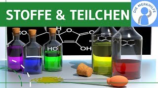 Stoffe amp Teilchen  Reinstoff Stoffgemisch Aggregatzustand  Grundbegriffe einfach erklärt  AnoCh [upl. by Nohsed]