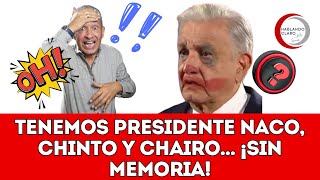 TENEMOS PRESIDENTE NACO CHINTO Y CHAIRO Y SIN MEMORIA hablandoclaroconmarkstar markstaroselsky [upl. by Aztiray]