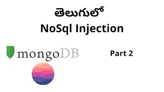 NoSql Injection Part 2  nosql injection in telugu  OWASP Top 10  VulnLogic Telugu [upl. by Ellan]