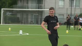 Reprise de l’entraînement pour les joueurs du RWDM Molenbeek [upl. by Hephzibah]