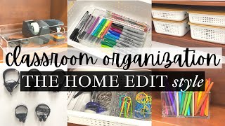 Classroom Organization The Home Edit Style  Clutter Free Office Organization Ideas  This and Nat [upl. by Brenton]