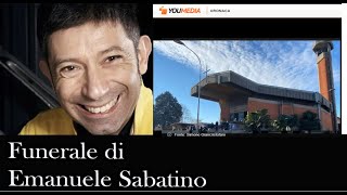 Funerale Di Emanuele Sabatino lultimo saluto [upl. by Thay]