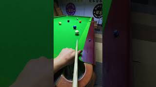 Short video teaching how to play billiards to improve technique billiards shorts [upl. by Aynotak810]