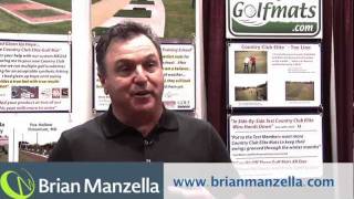 Golf Mat Review by Brian Manzella at the PGA Show [upl. by Fonville]