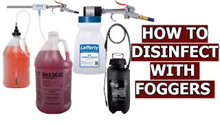 Why Use Foggers  How To Disinfect Your Place In Seconds  Disinfect amp Fog [upl. by Naened23]