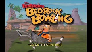 The Flintstones Bedrock Bowling  Full GameplayWalkthrough Longplay [upl. by Adnalor]