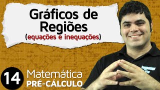 PréCálculo 14  GEOMETRIA ANALÍTICA GRÁFICOS DE REGIÕES DEFINIDAS POR EQUAÇÕES E INEQUAÇÕES [upl. by Vacla994]