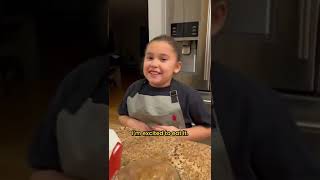 9 year old chef turns Panda Express into a PAELLA🇪🇸🤯🔥 [upl. by Hanafee]