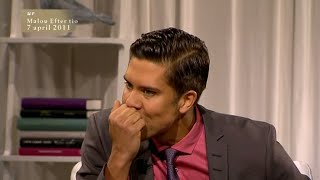 Fredrik Eklund vägrar prata svenska with English subtitles  Malou Efter tio TV4 [upl. by Garneau]