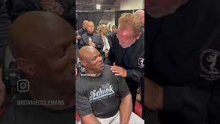 Arnold Schwarzenegger amp Ronnie Coleman at The Arnold Classic 2023 [upl. by Erland]