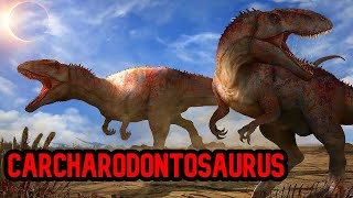 il CARCHARODONTOSAURUS il RE del NORD AFRICA CRETACICO  Paleontologia Mitologica [upl. by Durarte661]