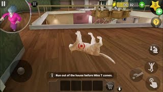 Scary Teacher 3D Version 541  Nick Saves The Cat Again [upl. by Byler]