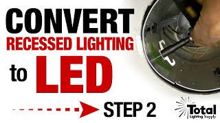 Convert my Recessed Lighting Downlight with LED Trims  Step 2  Installing Torsion Spring CClips [upl. by Sparke137]