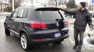 2013 VW Tiguan RLine at Volkswagen Waterloo with Robert Vagacs [upl. by Demetria109]