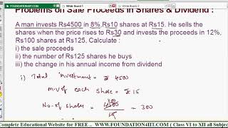 Shares and Dividends in One Shot  ICSE Class 10 Maths Chapter 3  ICSE 10 One Shot  Vedantu 9 amp 10 [upl. by Rancell551]