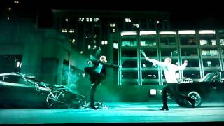 Toretto vs Shaw HD Latino  Rapidos y Furiosos 7 [upl. by Ertha]