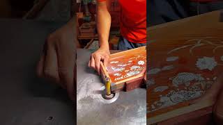 Pear wood snail tray making process Good tools and machinery make work easy [upl. by Ary671]