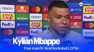 quotITS WHAT I DOquot ⚽️😤  Kylian Mbappe  Real Sociedad 12 PSG  UEFA Champions League [upl. by Basir]