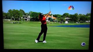 Tiger Woods 267 Yard 3iron  Bay Hill 2012 [upl. by Merrick523]