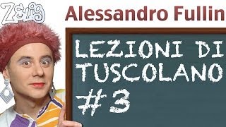 Lezioni di Tuscolano  Alessandro Fullin a Zelig [upl. by Nelleoj]