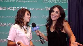 Hayley Kiyoko Dishes On Lemonade Mouth 2 at D23 Expo 2011 [upl. by Anhaj]