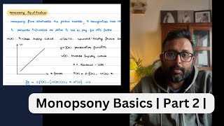 How to find Monopsony Equilibrium  Derivation of Monopsony Equilibrium [upl. by Eiuqnom935]