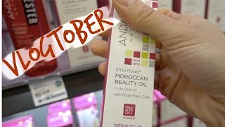 VLOGTOBER DAY 28 ANDALOU NATURALS SKIN CARE DR DRAY [upl. by Gnuy]