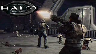 Halo Combat Evolved part 6  I thought this game was an action fastpaced shooter not a horror game [upl. by Elimac]