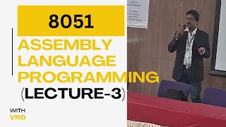 8051 Microcontroller Assembly Language Programming Lecture3 [upl. by Aehtela]