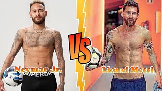 Lionel Messi VS Neymar Jr Transformation 2024★ Who is better [upl. by Ettezoj]