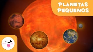 Los planetas más pequeños del Sistema Solar  El sistema Solar para niños [upl. by Beshore]