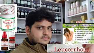 homeopathic medicine for leucorrhoea or leukorrheaexplain [upl. by Nodrog37]