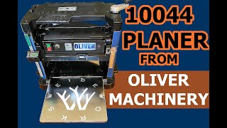 Oliver Machinery 10044 Planer Benchtop Unboxing [upl. by Ezirtaeb]