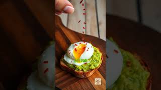 Easy Avocado Toast with Perfect Poached Eggs  Mias Kitchen shorts [upl. by Bradley634]