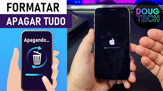 Como FORMATARAPAGAR TUDO no iPhone [upl. by Nnaeirrac224]