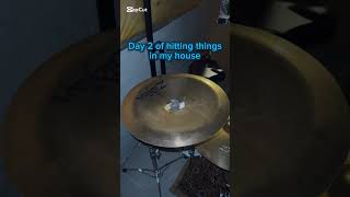 Enjoy the sound of my China cymbal drums cymbals zildjian zildjiancymbals day2 capcut china [upl. by Denni]