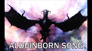 ALDUIN FROM SKYRIM SINGS DRAGONBORN SONG  AI COVER 2023 [upl. by Cassius]