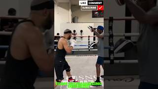 CHRIS EUBANK JR IN CAMP FOR CANELO ALVAREZ [upl. by Aynek]