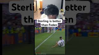 Sterling is better than Foden … euro2024 [upl. by Ankney756]