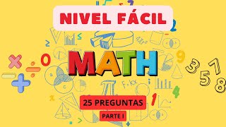 TRIVIA DE MATEMÁTICAS DIVERTIDAS [upl. by Lednyk]