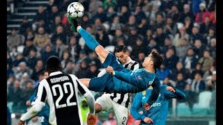 هدف كرستيانو رونالدو التاريخي في بوفون Ronaldo avec le but de lannée  Bicycle Kick [upl. by Platas]