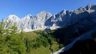 Alpine Bergtouren  14 Österreich Hoher Dachstein über den Schulteranstieg [upl. by Olmsted]